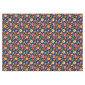 メキシカラフルコフローラフェスタ模様 テーブルクロス (正面(横))