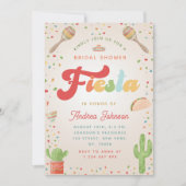 メキシカラフルコレトログルーヴィブライダルシャワーフィエスタ 招待状 (正面)
