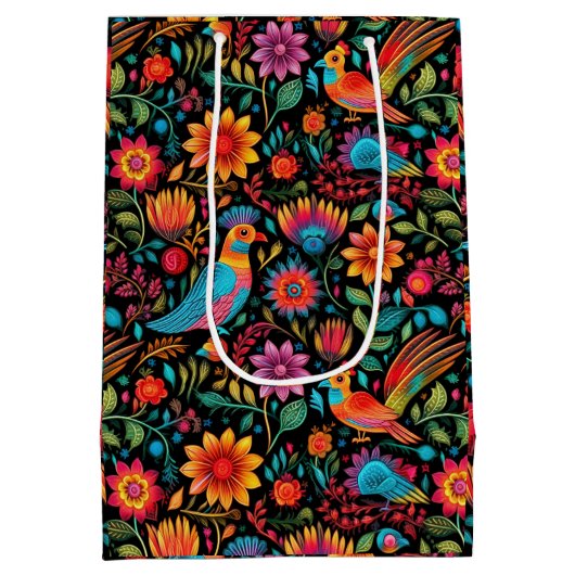 メキシカラフルコ様式 ミディアムペーパーバッグ (裏面)