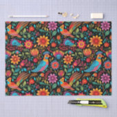 メキシカラフルコ様式 薄葉紙 (クラフト)