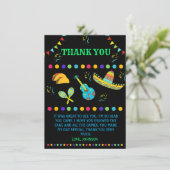 メキシカラフルコ・フィエスタ サンキューカード (スタンド正面)