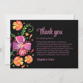 メキシカラフルコ・フィ結婚エスタ サンキューカード (正面)