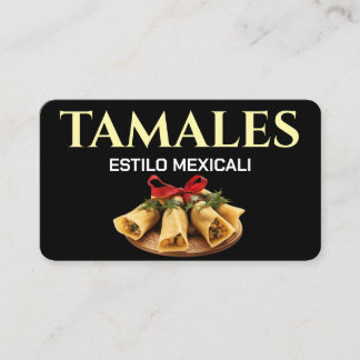 メキシカリスタイルのタマレス ビジネスカード