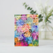 メキシカリメキシコシティの地図 ポストカード (スタンド正面)