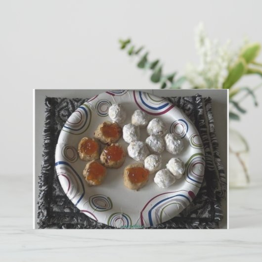 メキシカンウェディングクッキーの招待状 招待状 (スタンド正面)