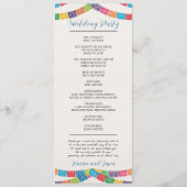 メキシカンエレガントパカラフルペル結婚ピカド プログラム (裏面)