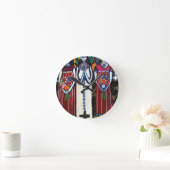メキシカンエンジェル ラウンド壁時計 (ホーム)