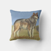 メキシカンオオカミ クッション (裏面)