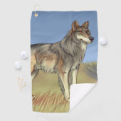 メキシカンオオカミ ゴルフタオル (インサイチュ)