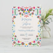 メキシカンオトミカラフルテナン結婚ゴスフローラ 招待状 (スタンド正面)