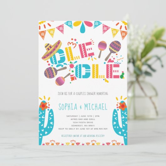 メキシカンオーレカップルズ婚約フィエスタ 招待状 (スタンド正面)