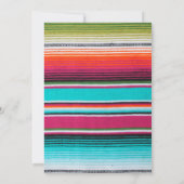 メキシカンカップル ベビーシャワー招待状 招待状 (裏面)