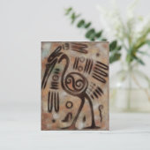 メキシカンケーブカービングズフォークアート ポストカード (スタンド正面)