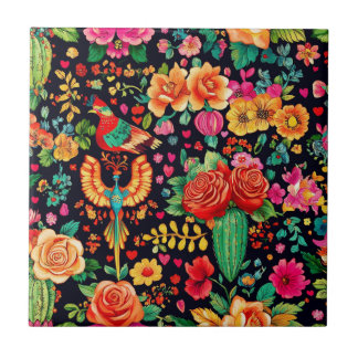 メキシカンコラゾンデルジャルディン タイル