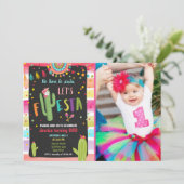 メキシカンサボス1stファースト・フィエスタ誕生日 招待状 (スタンド正面)