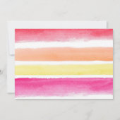 メキシカンサボス1stファースト・フィエスタ誕生日 招待状 (裏面)