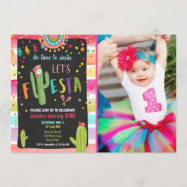 メキシカンサボス1stファースト・フィエスタ誕生日 招待状