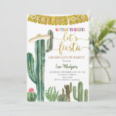 メキシカンサボフィエスタ卒業パーティー 招待状 (スタンド正面)