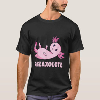 メキシカンサラマンダー アホロートル Tシャツ
