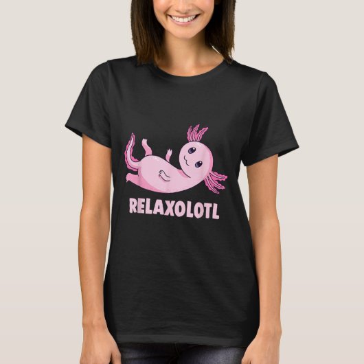 メキシカンサラマンダー アホロートル Tシャツ (正面)