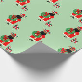 メキシカンサンタクロース ラッピングペーパー (角)