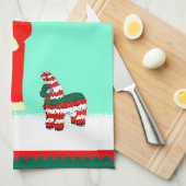 メキシカンサンタ キッチンタオル (四つ折り)