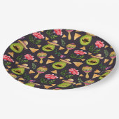 メキシカンスパイシーフィエスタ紙プレート ペーパープレート (アングル)