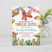 メキシカンスリーエスタ誕生日パーティー 招待状 (スタンド正面)