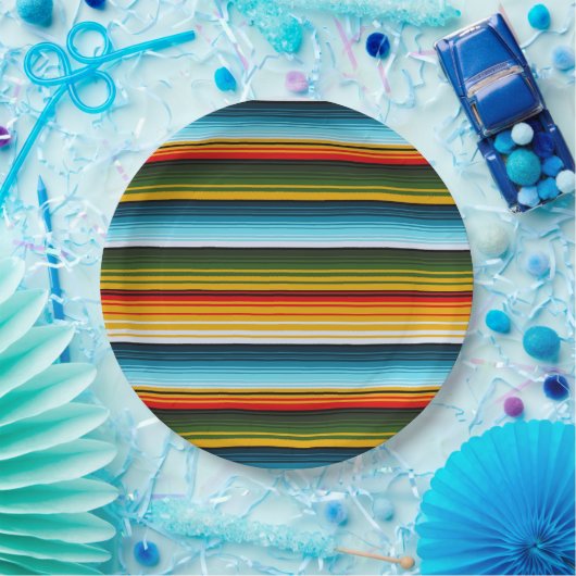 メキシカンセラプフィエスタパーティー ペーパープレート (パーティー)