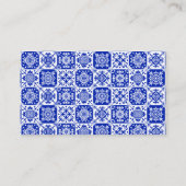 メキシカンタイルの受付 エンクロージャーカード (裏面)