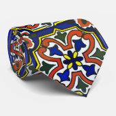 メキシカンタイルスタイル、旧デザイン ネクタイ (ロール)