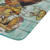 メキシカンタイルヴィンテージスタイル カッティングボード (角)