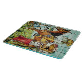 メキシカンタイルヴィンテージスタイル カッティングボード (角)