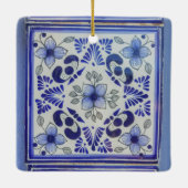 メキシカンタイル | Talavara |メキシコセラミック セラミックオーナメント (裏面)