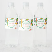 メキシカンタコアウトラブファイナルフィエスタブライダルシャワー ペットボトルラベル (ボトル)