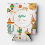 メキシカンタコアウトラブブライダルシャワーパーティー 缶クーラー (正面)