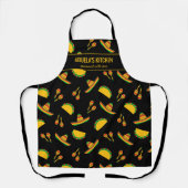 メキシカンタコレストランアブエラズキッチンカスタム エプロン (正面)