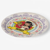 メキシカンタコ紙プレート ペーパープレート (アングル)