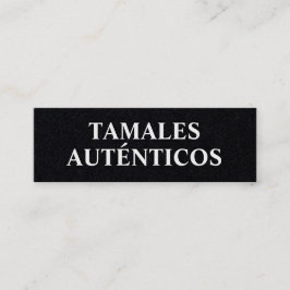 メキシカンタマレス スキニー名刺