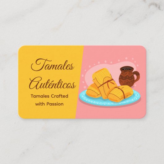 メキシカンタマレス 名刺 (正面)