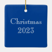 メキシカンタラベラテラコッタタイルデザインNo. 1 セラミックオーナメント (裏面)