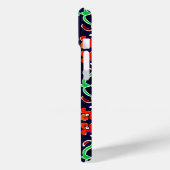 メキシカンタラベラテラコッタタイルデザインNo. 2 Case-Mate iPhoneケース (裏面 / 左)