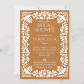 メキシカンタラベラテラコッタブライダルシャワー 招待状 (裏面)