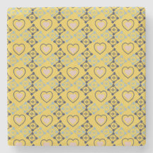 メキシカンタラベラピンクハートブルーイエロー