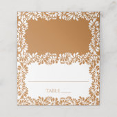 メキシカンタラベラ結婚テラコッタ プレイスカード (外部開封)