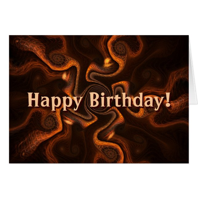 メキシカンチョコレート誕生日 (正面横)