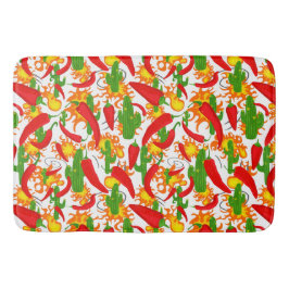 メキシカンチリーと炎 バスマット