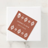 メキシカンテラコッタ結婚式の引き出物ラベル フェイバータグ (インサイチュ)