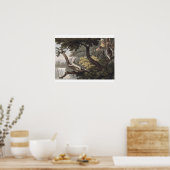 メキシカントカゲ捕手、マシュー・ドビュール彫り ポスター (キッチン)