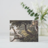 メキシカントカゲ捕手、マシュー・ドビュール彫り ポストカード (スタンド正面)